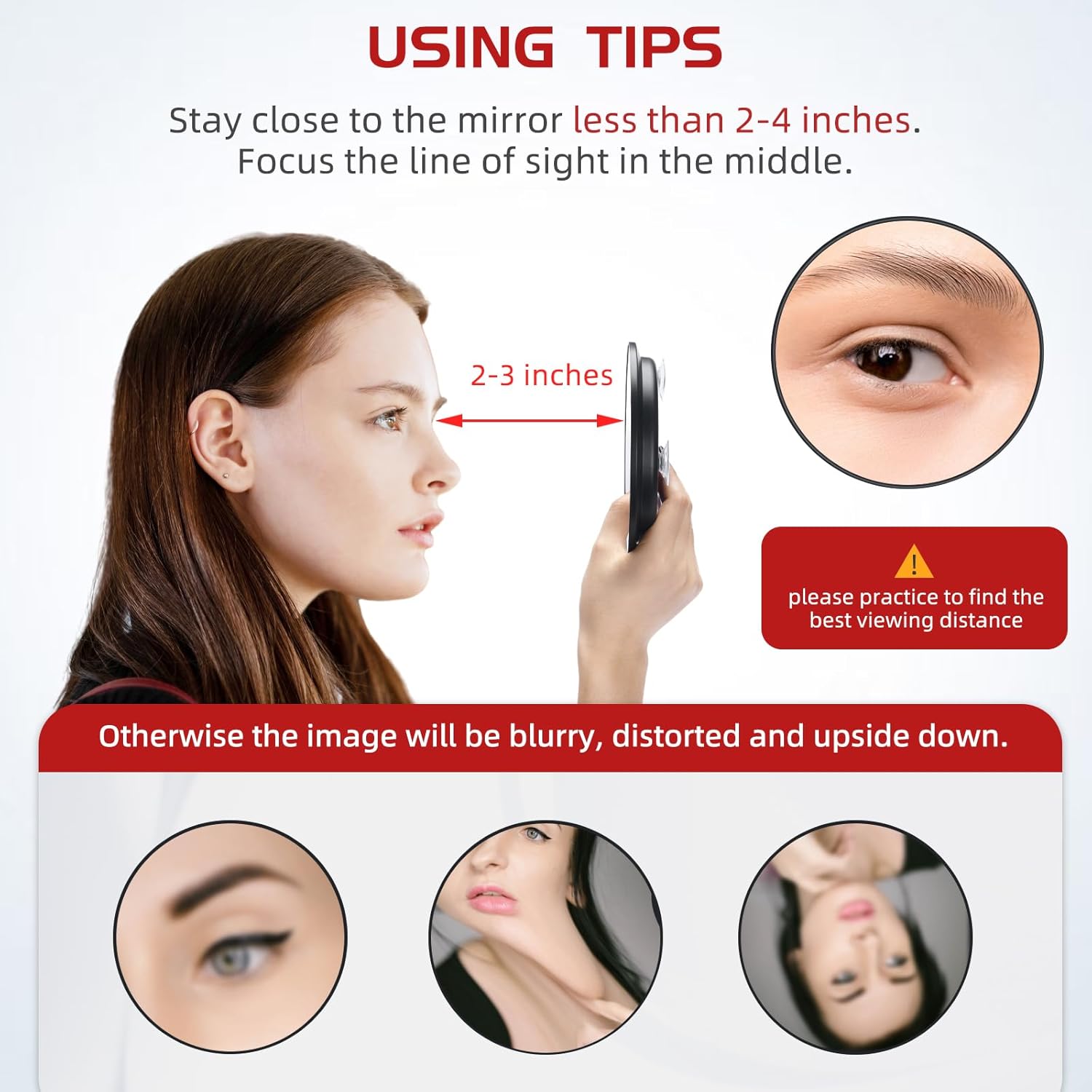 High Magnification Makeup Mirror 20x