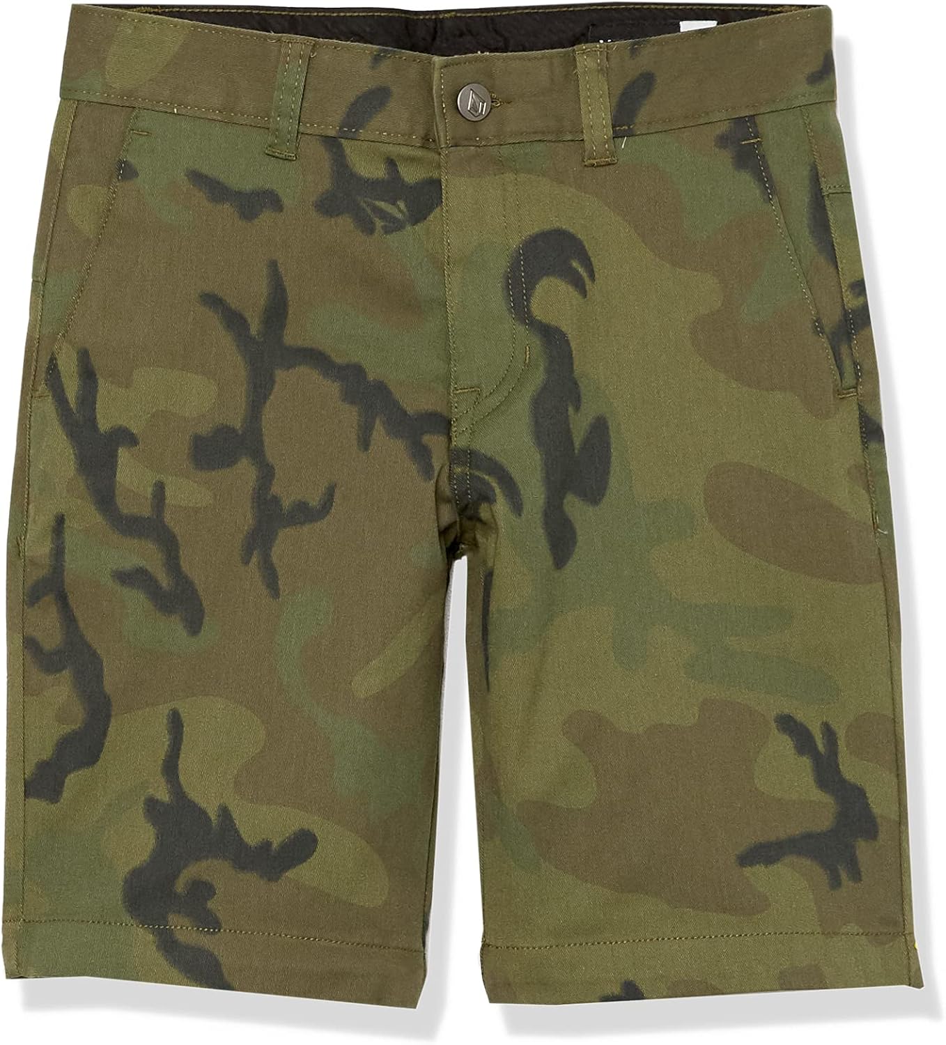 Volcom Boys Big V Monty Stretch Chino Shorts