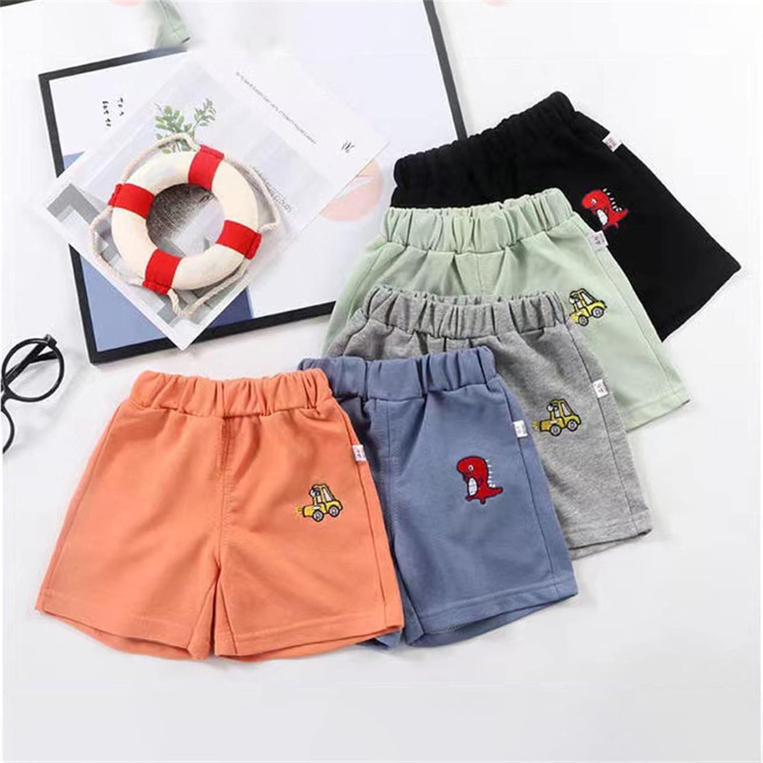 Dinosaur Beach Boys Shorts - Pull-On