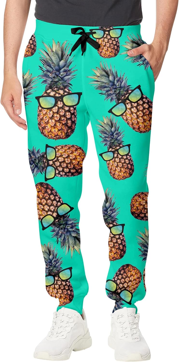 Stylish 3D Print Joggers for Men