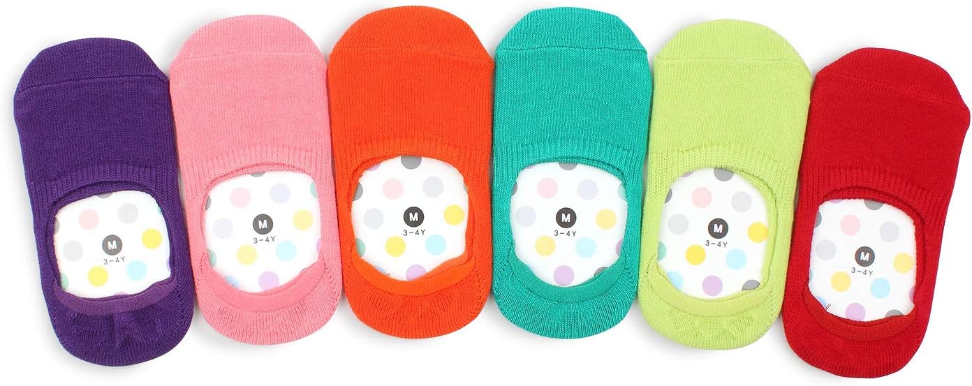 Baby Soft Cotton Socks for Toddlers Kids Non-Slip Anti-Skid