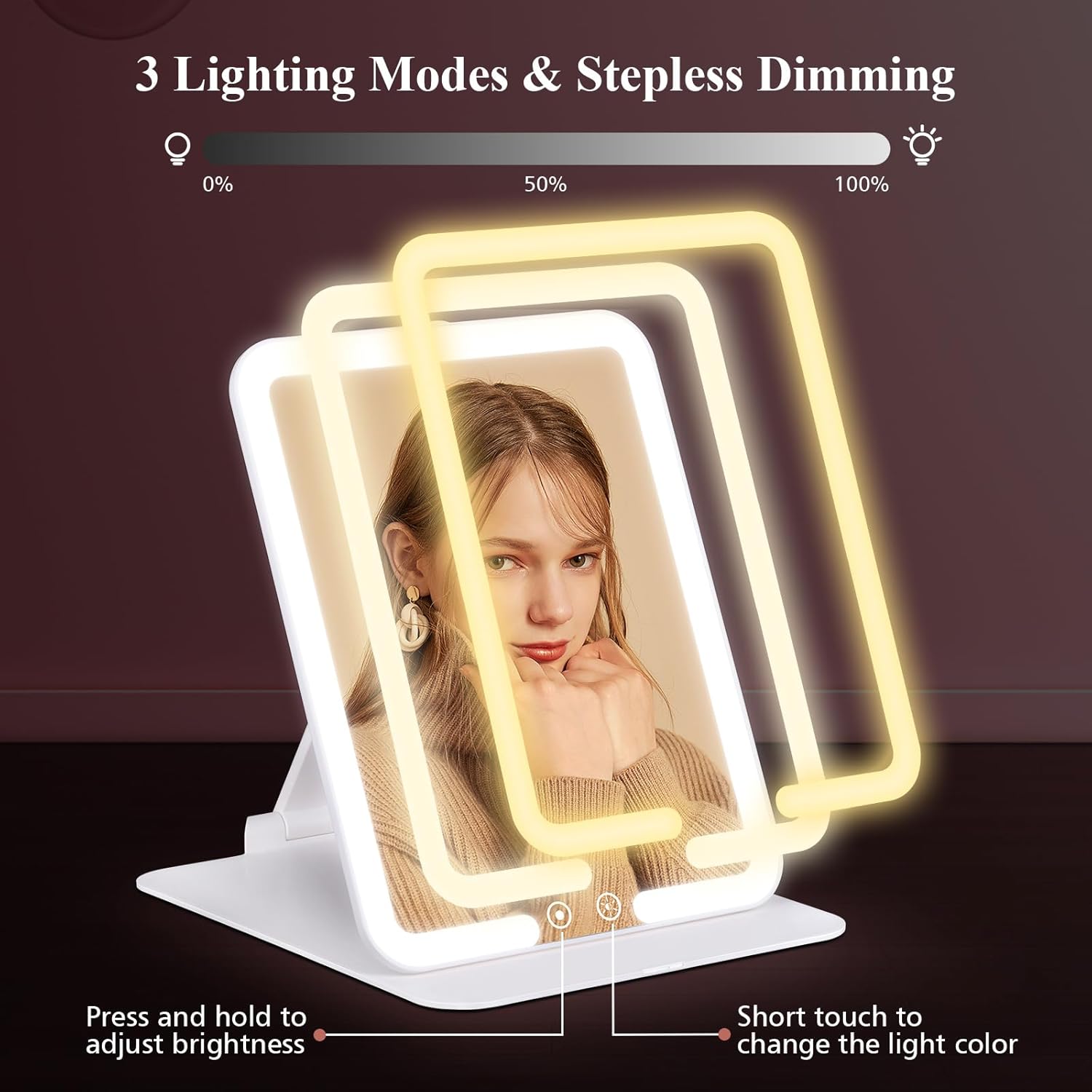 High-Quality Travel Makeup Mirror