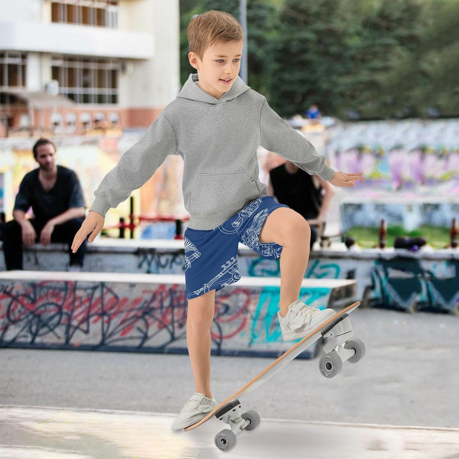 Aflyko Boys Casual Shorts Summer Daily Outfit with Pockets 1