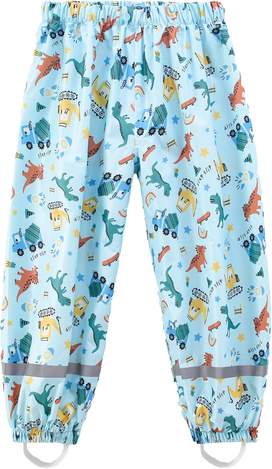 Fewlby Toddler Reflective Waterproof Rain Pants
