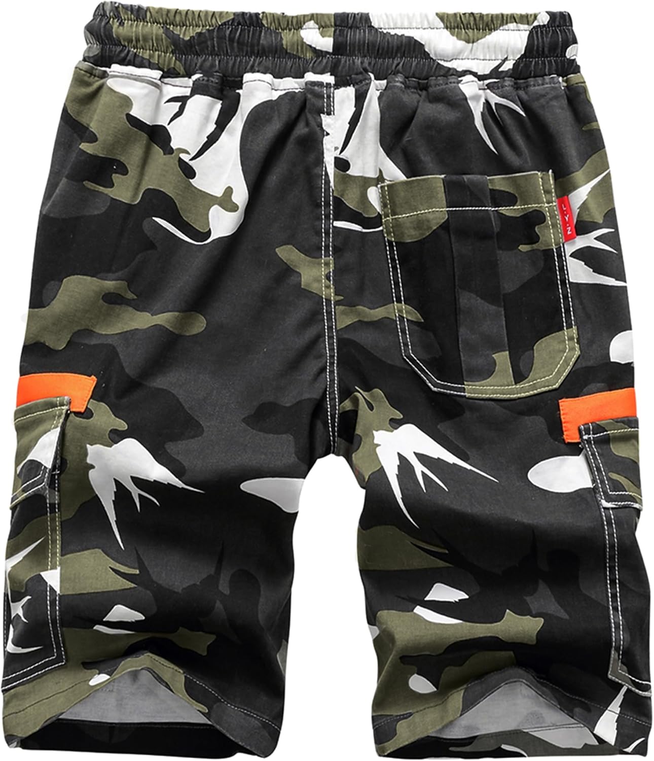 Camouflage Cargo Shorts for Kids TLAENSON