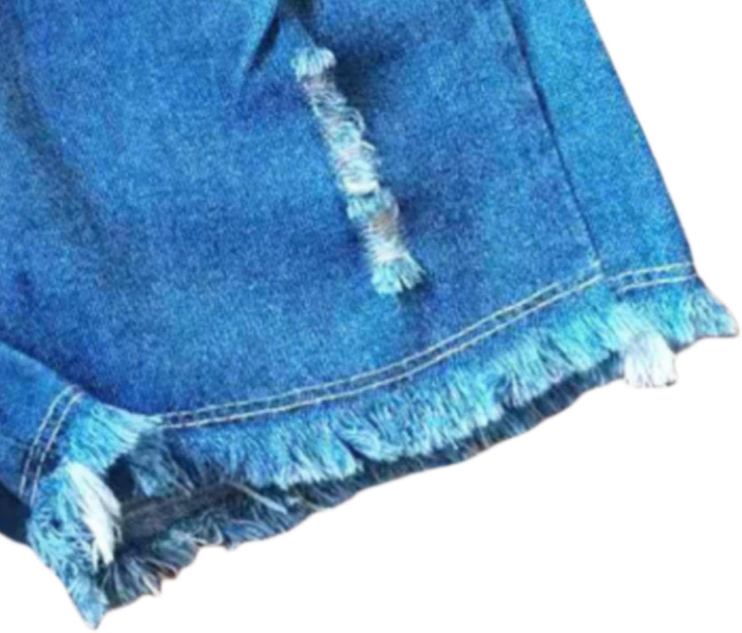 Ride denim toddler boys shorts elastic waist