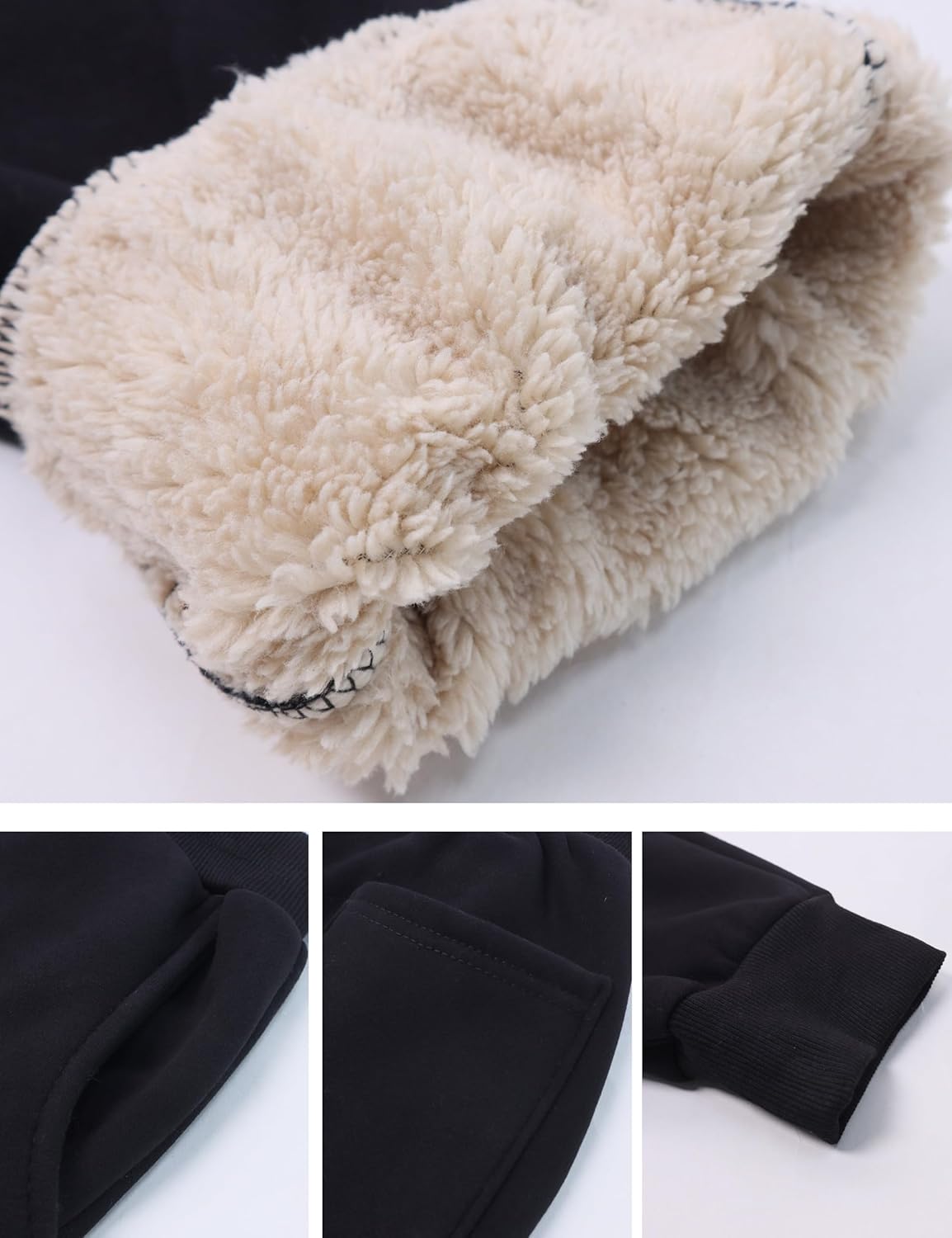Winter Warm Jogger Fleece Liners