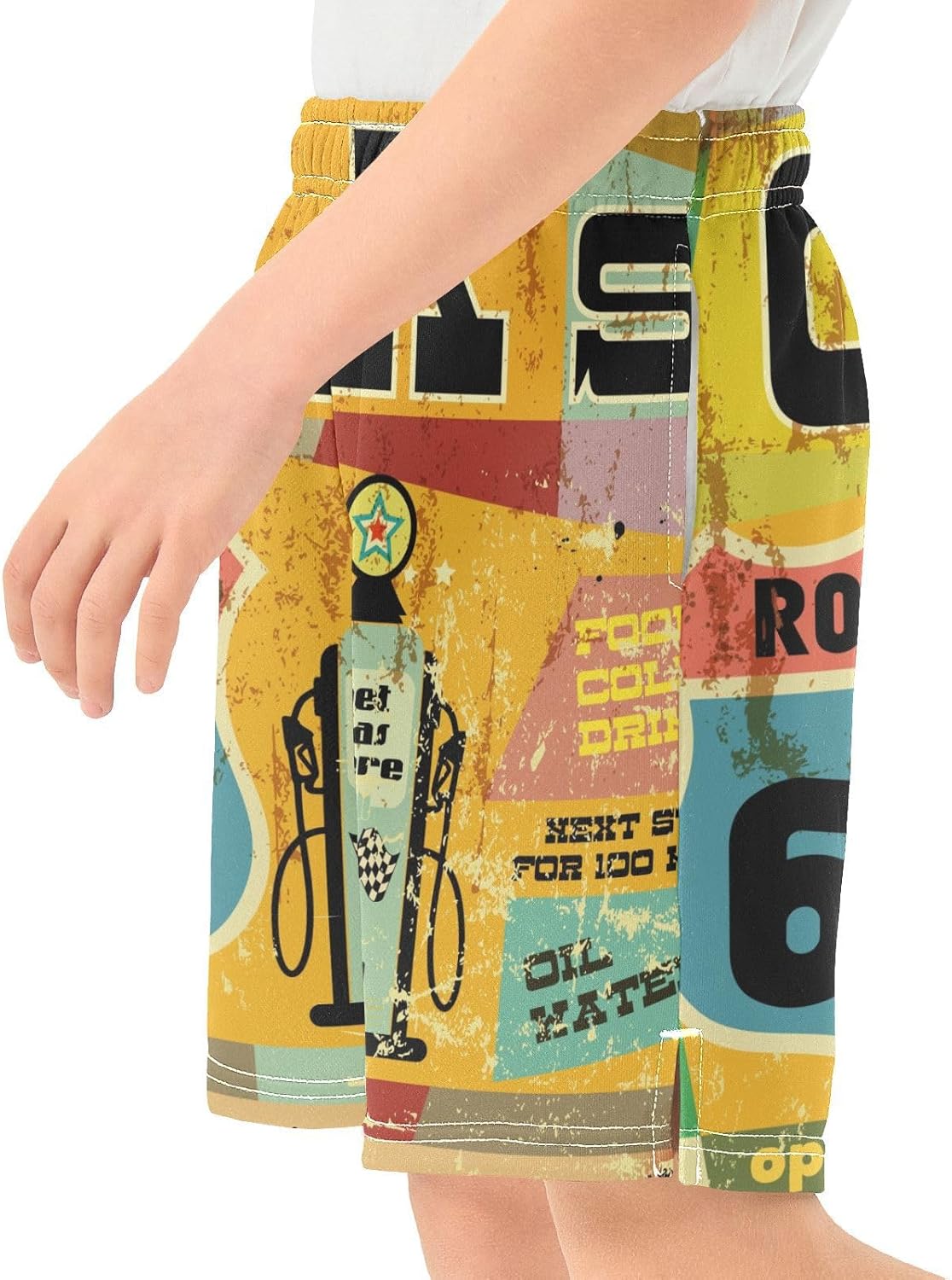 Aflyko Boys Summer Casual Shorts with Pockets