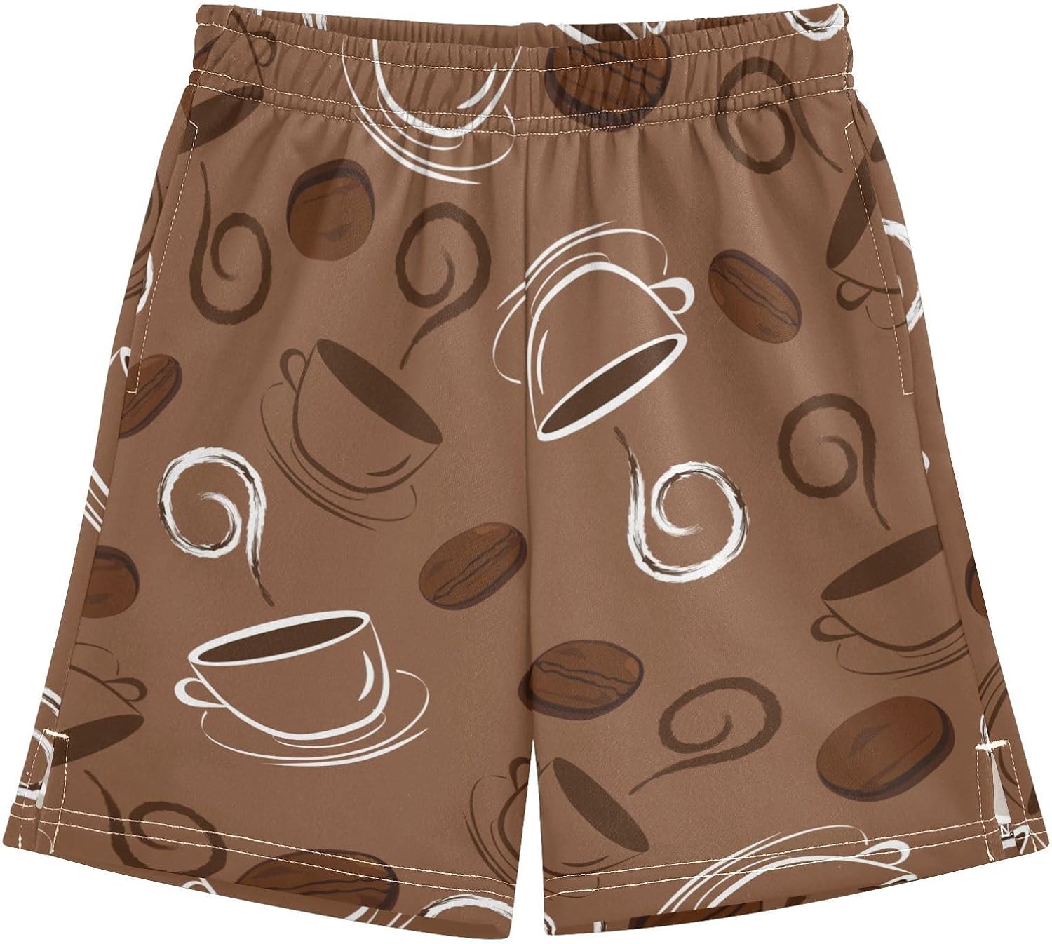 Aflyko Boys Summer Pocket Lightweight Casual Shorts with Adjustable Waist