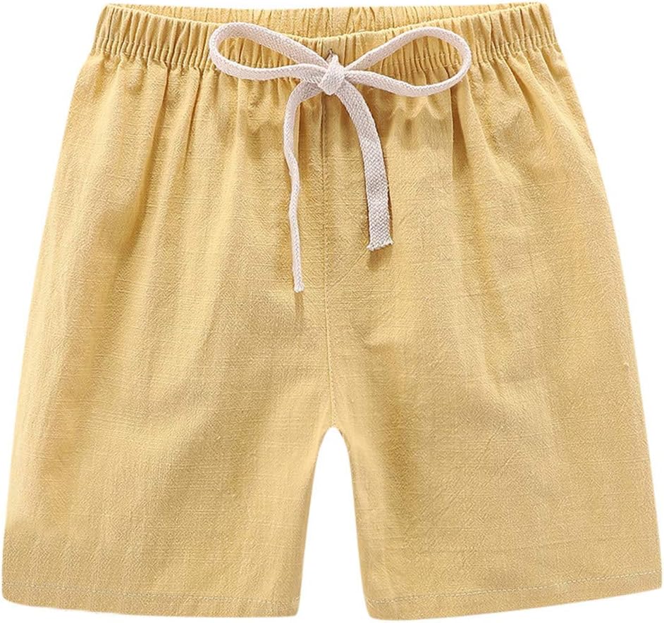 Lightweight Breathable Shorts for Boys Casual Beach Shorts Elastic Waist
