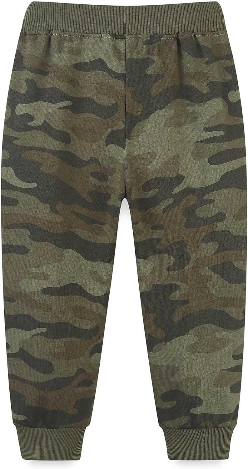 Ysoea Toddler Boys Cotton Camouflage Sweatpants Comfortable and Durable