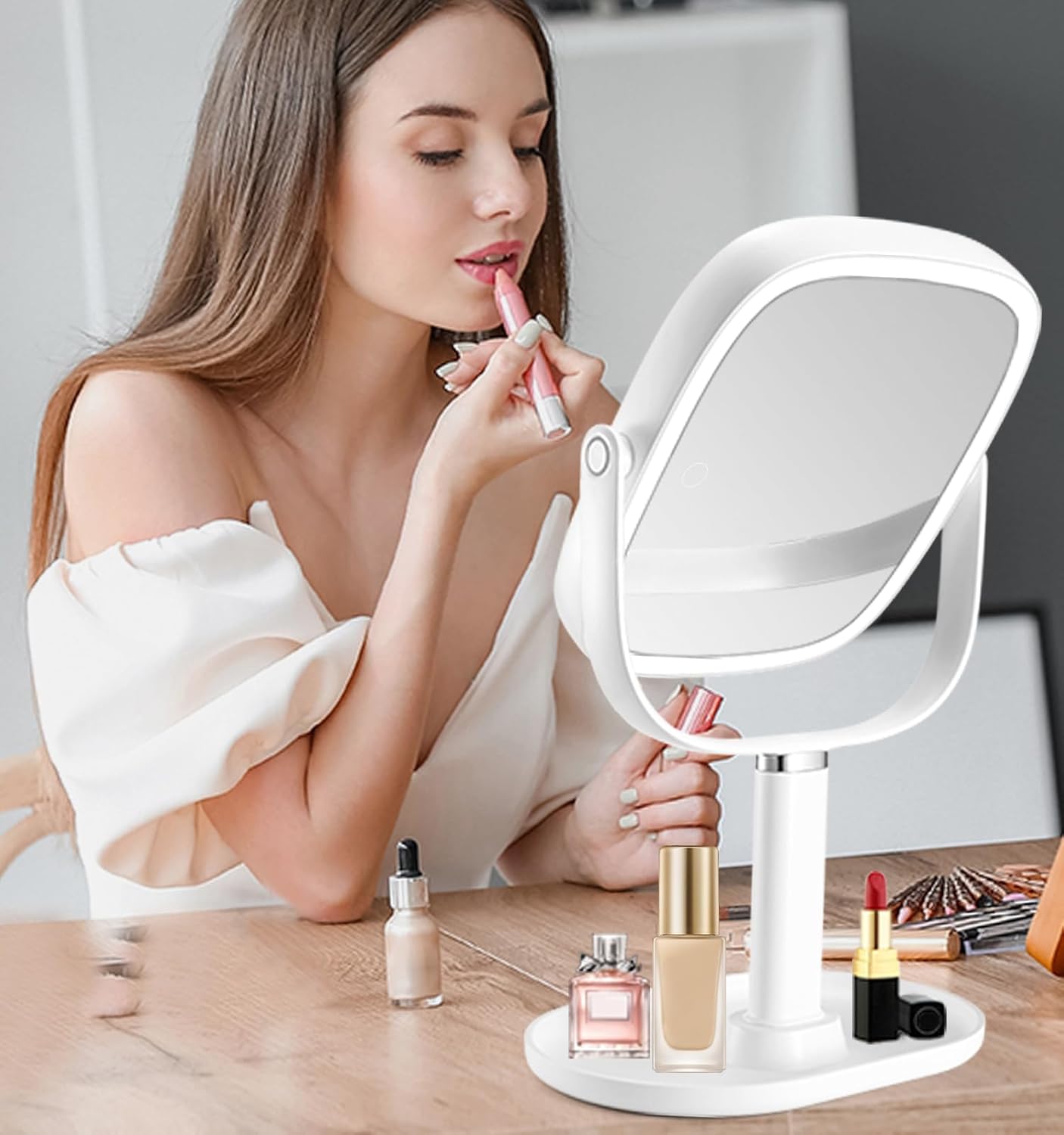 Vanmirr 85 Lighted Makeup Mirror