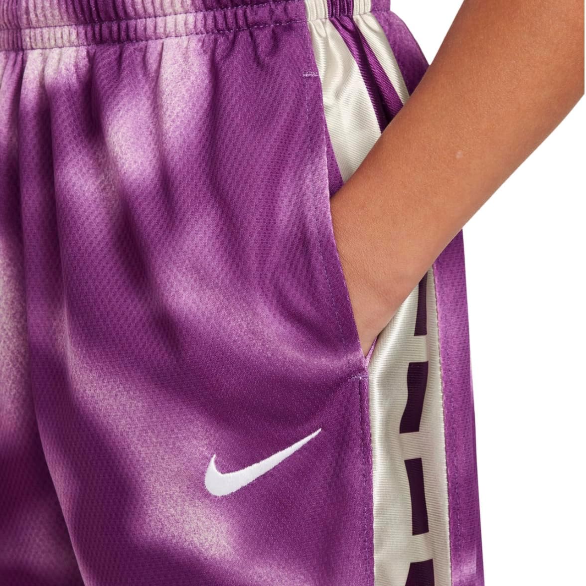 Nike Boys Elite Printed Loose Fit 8 Basketball Shorts - The Ultimate Check