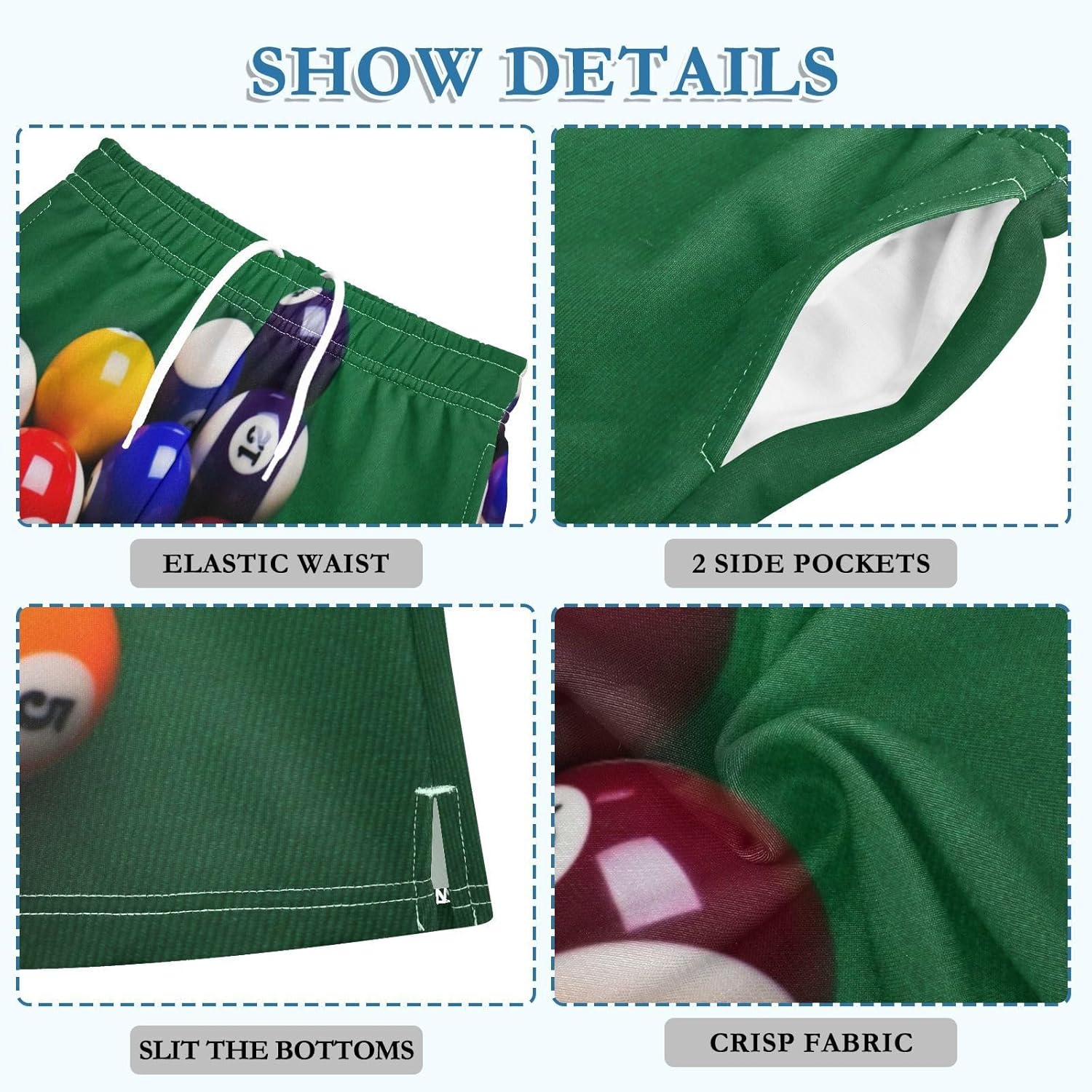 Epic Fit Casual Pocket Shorts for Boys