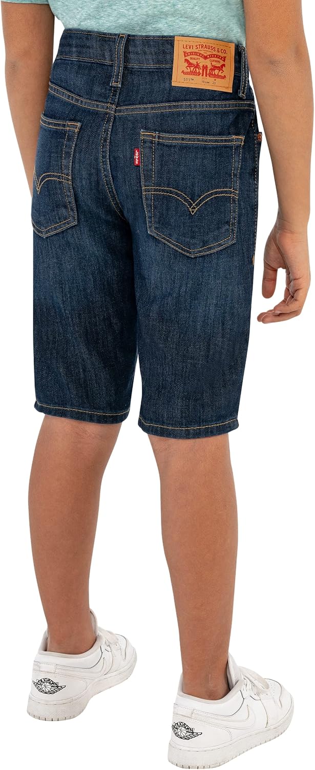 Levis Boys 511 Slim Fit Denim Shorts