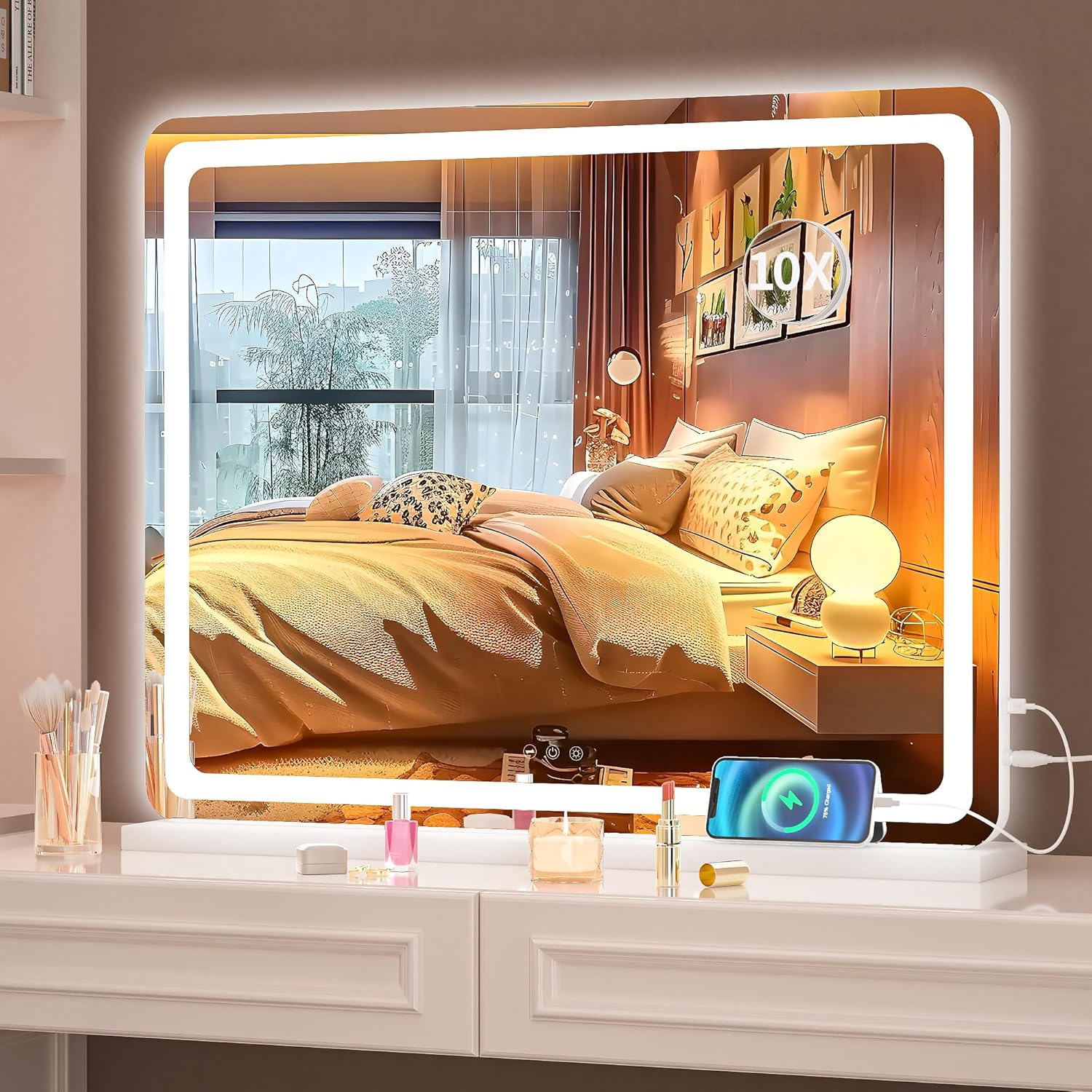 Vanity Mirror with Lights for MakeUp