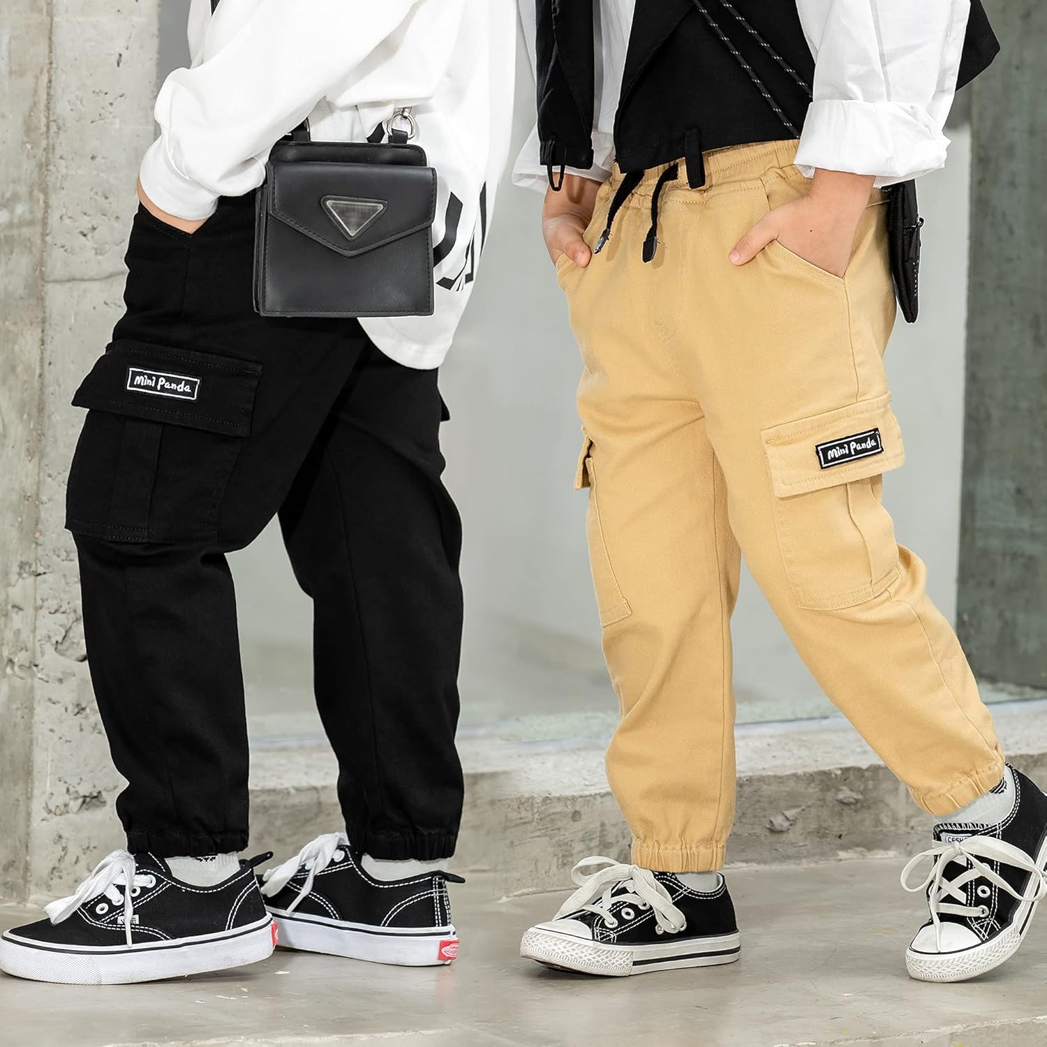 Mini Panda 2-Pack Toddler Pants for Boys