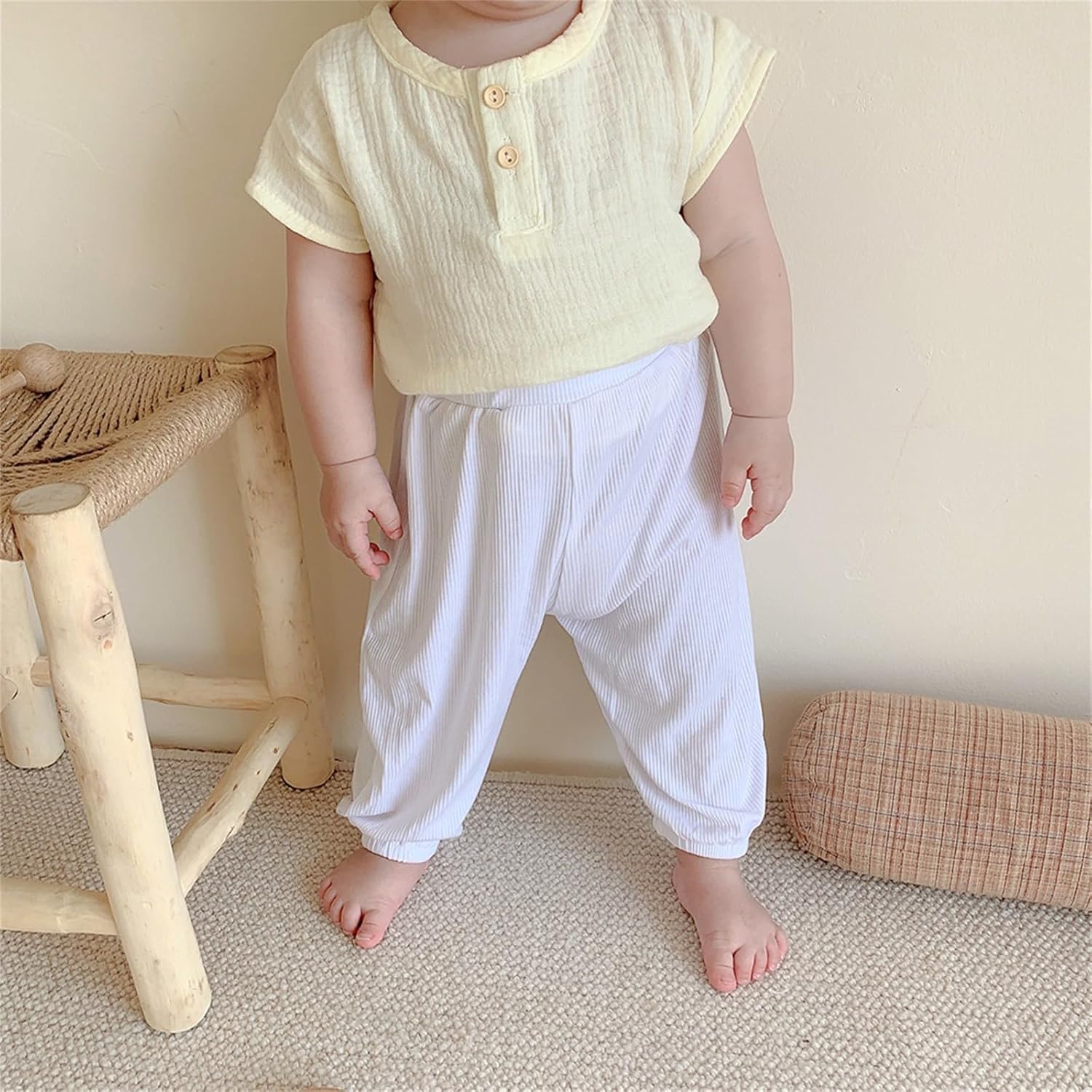 Premium Recycled Cotton Harem Pants for Boys