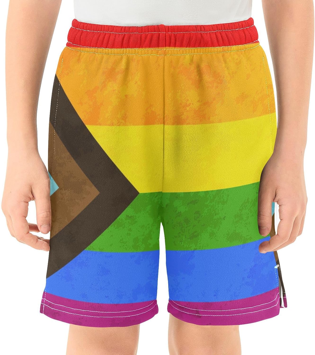 Aflyko Boys Casual Shorts with Pockets for Summer