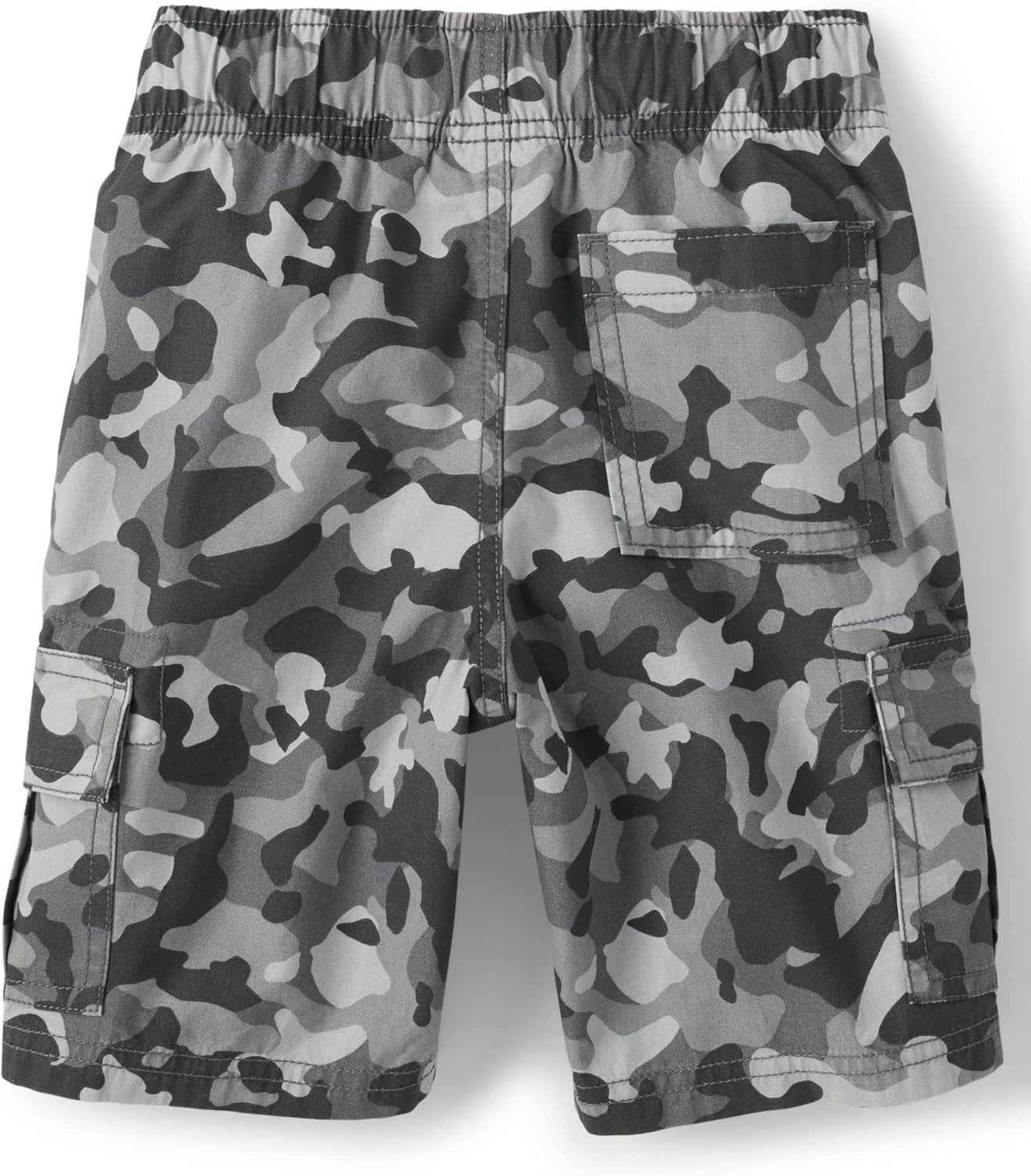 Boys Cargo Shorts with Camo Flap Pockets Cstu412h061