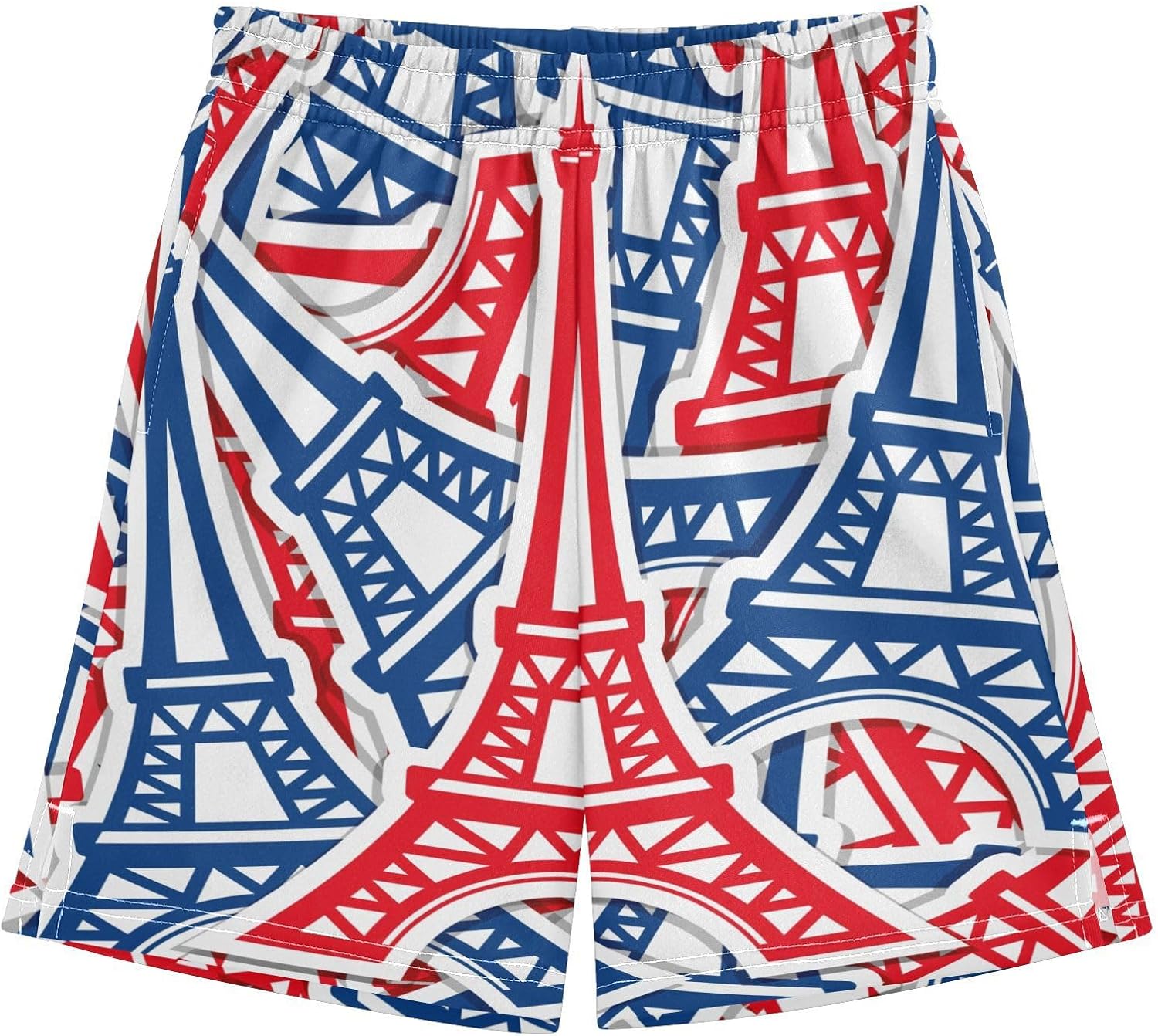 Aflyko Boys Casual Shorts Summer Outfit with Pockets for Boys