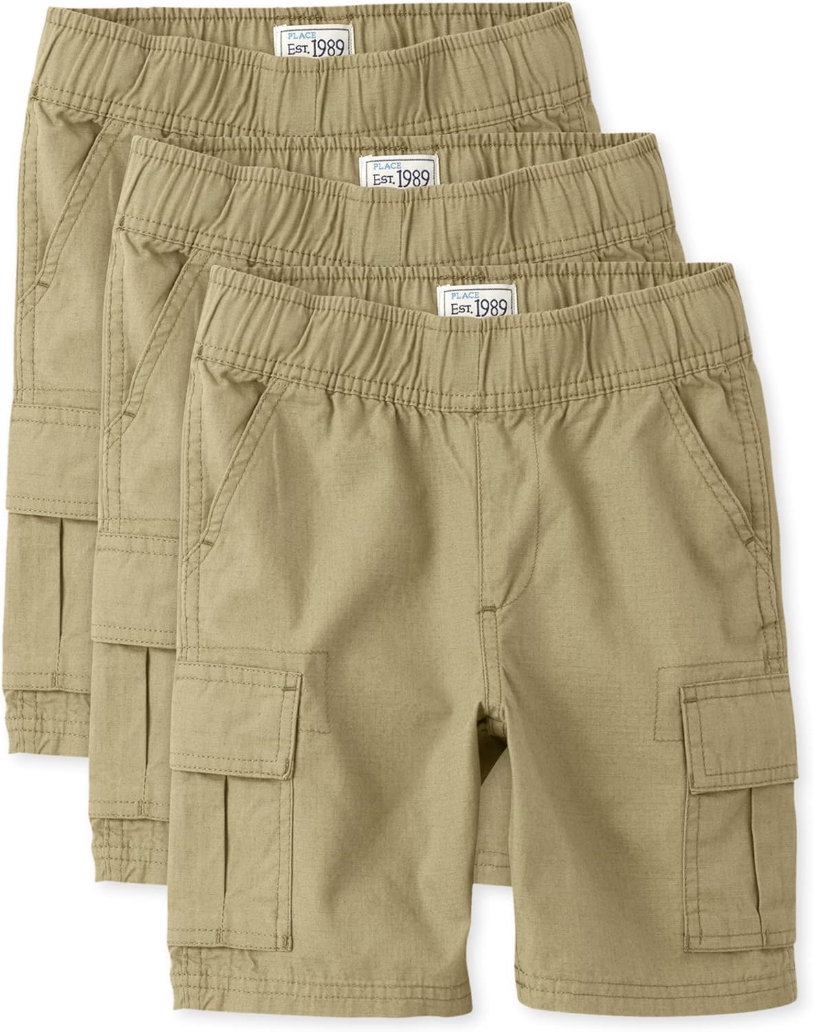 The Childrens Place Boys Cargo Shorts Pack of 3