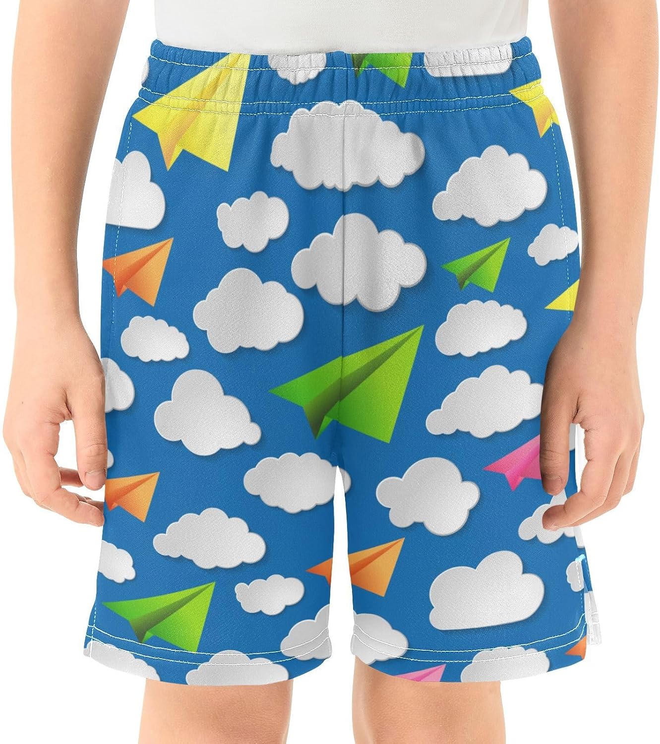 Aflyko Boys Casual Shorts Summer Essentials Stretchy Vibrant and Functional Pockets