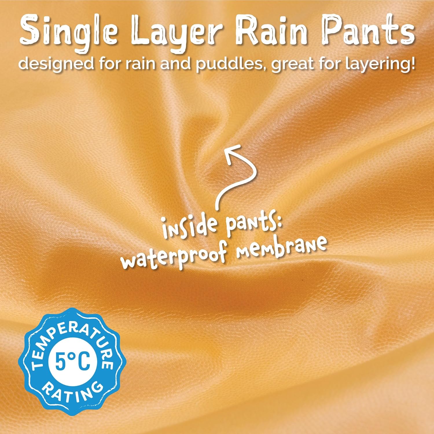 JAN JUL Waterproof Rain Pants for Kids 10000mm 5000gm