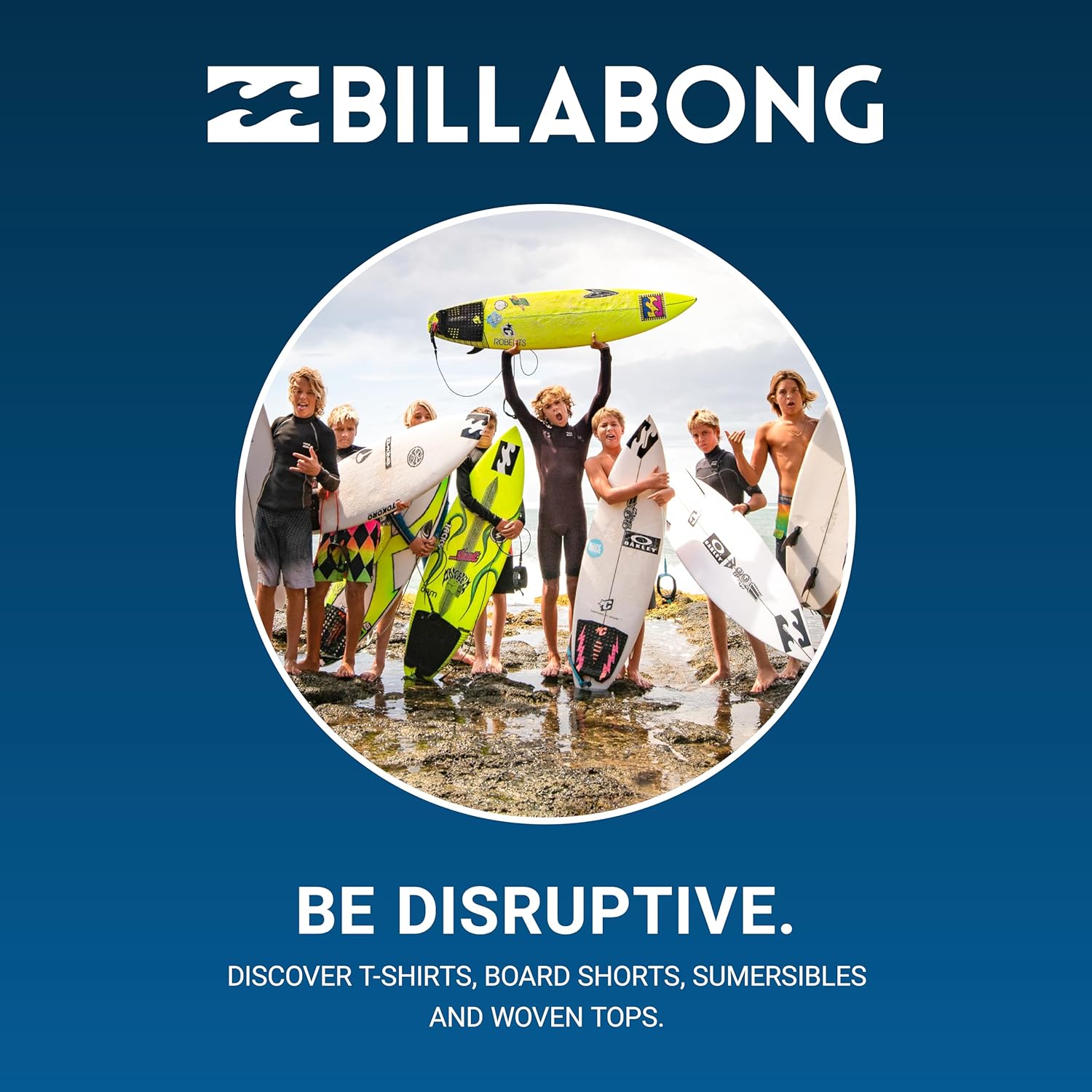 Billabong Boys Pull On Submersible Water Friendly Hybrid Shorts
