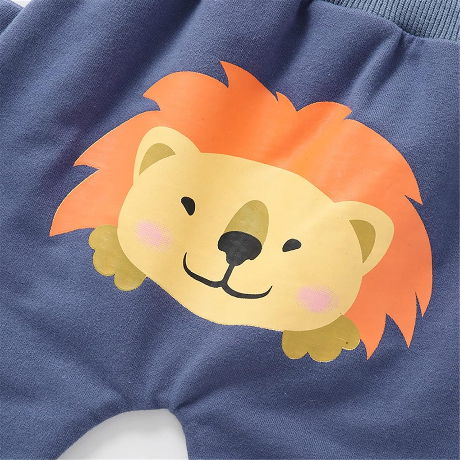 Newborn Baby Boy Girl Cute Cartoon Joggers Pants