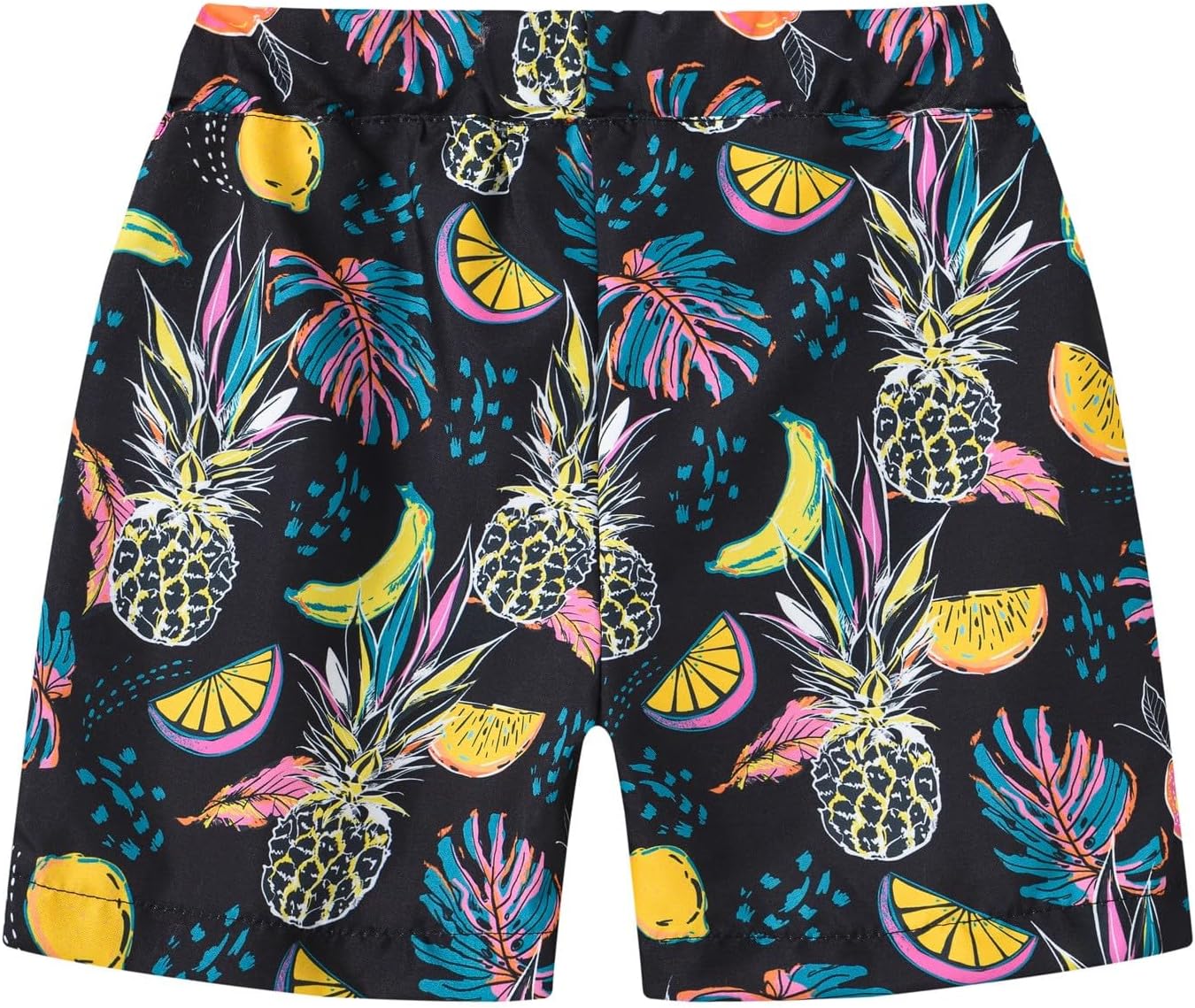 Toddler Girls Summer Hawaiian Beach Shorts Set
