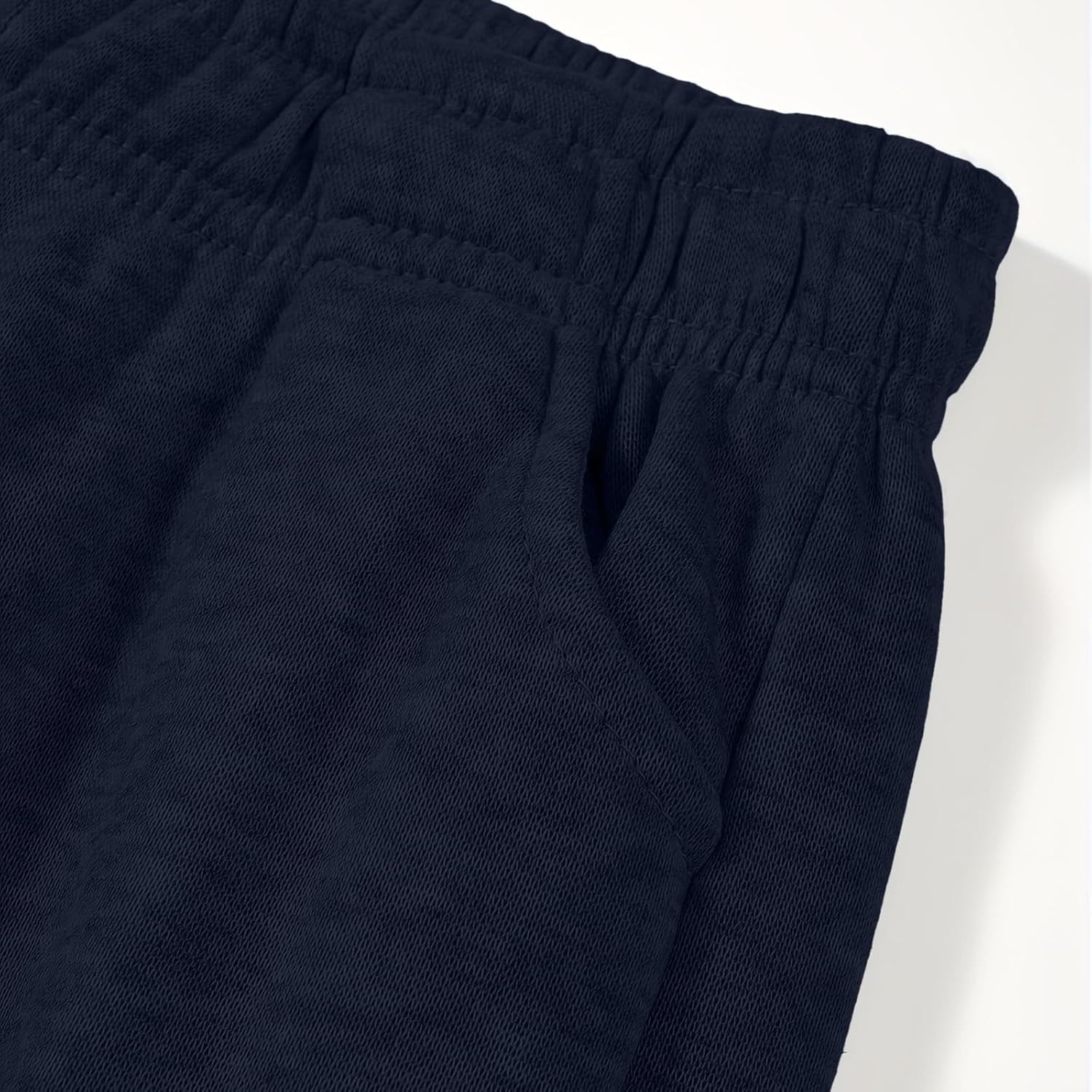 Soft Fleece Boys Jogger Pants with Pockets Drawstring
