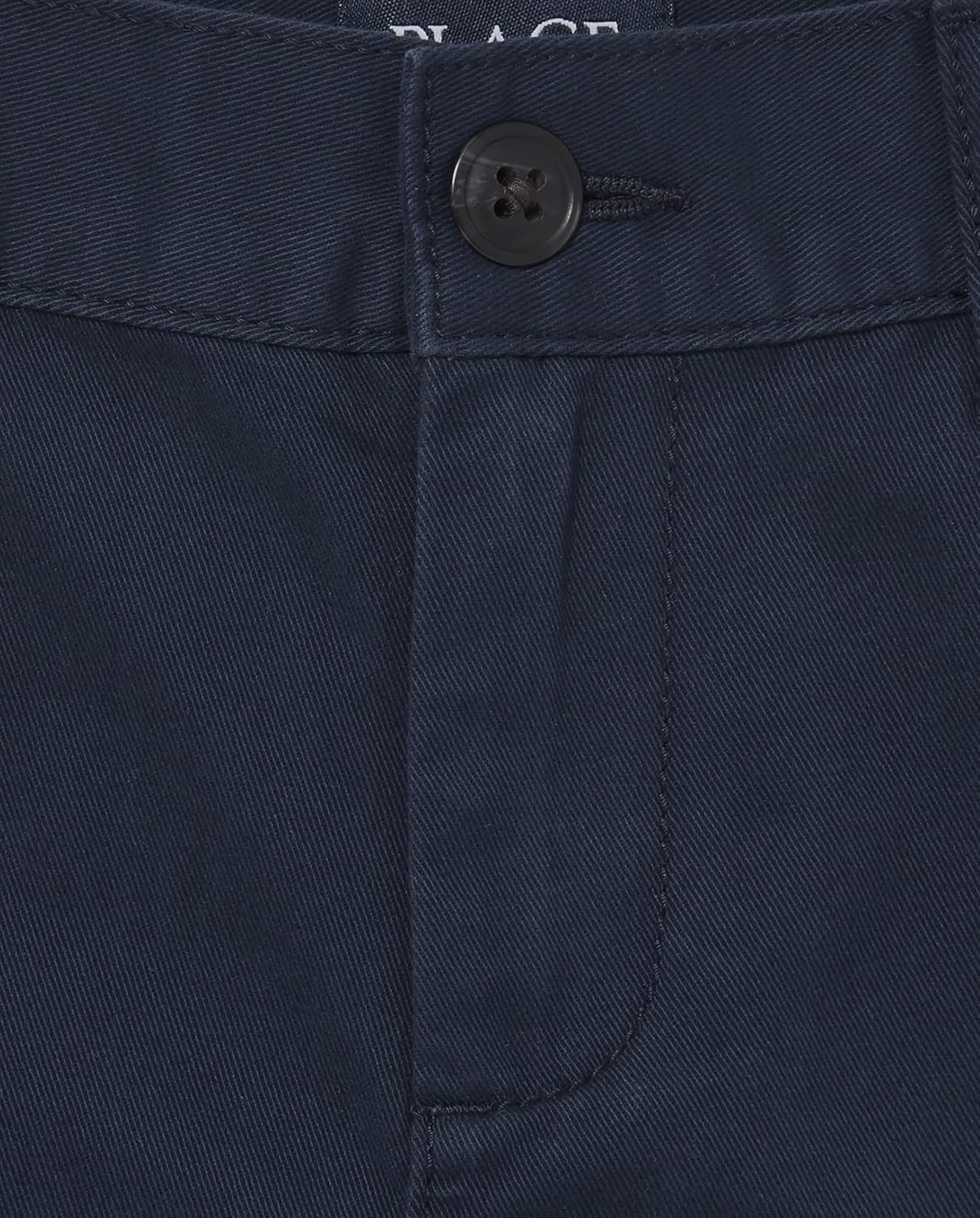 Childrens Place Boys Stretch Chino Shorts - Classic White