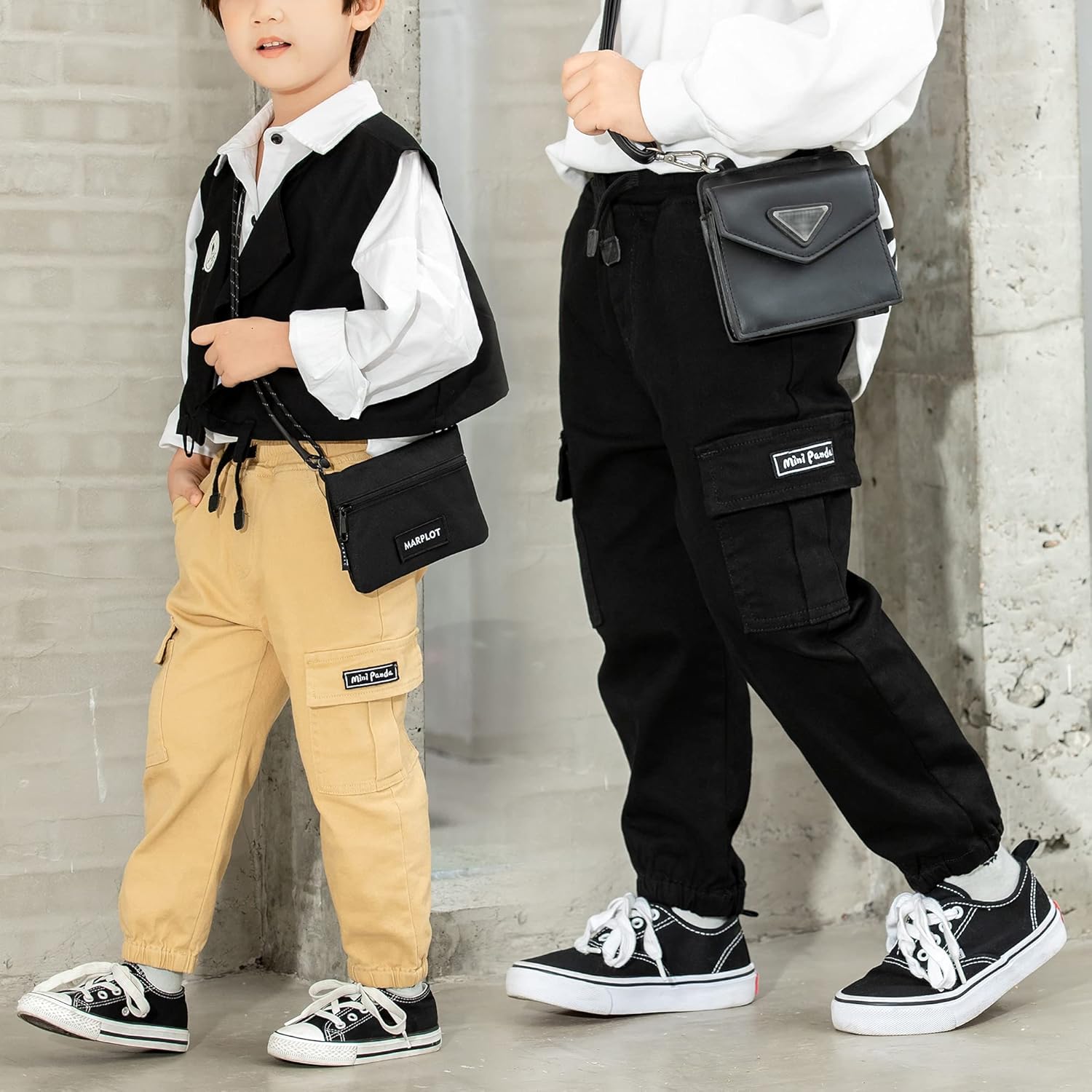 Mini Panda 2-Pack Toddler Pants for Boys