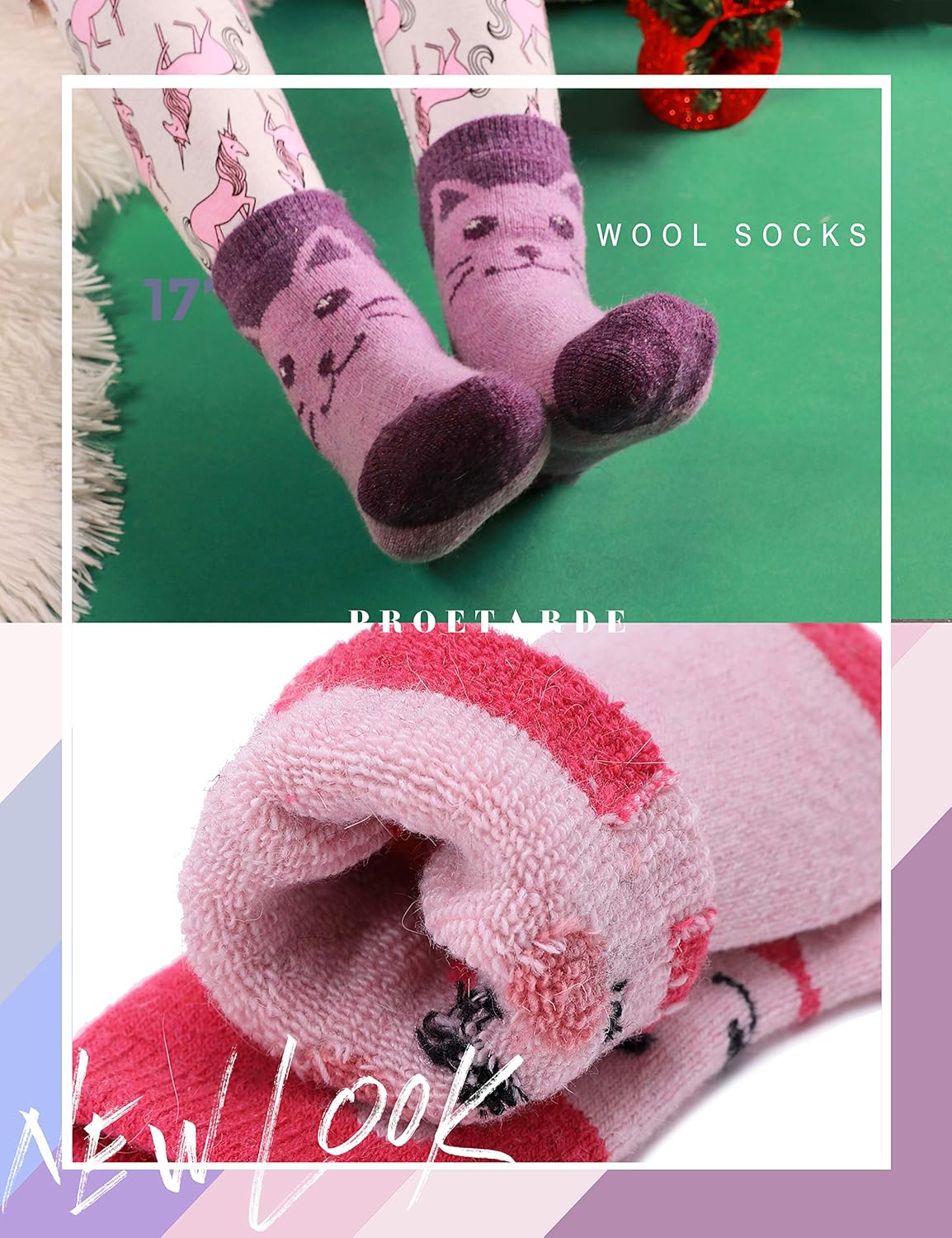 Thick Thermal Socks for Kids Keep Feet Comfy This Winter