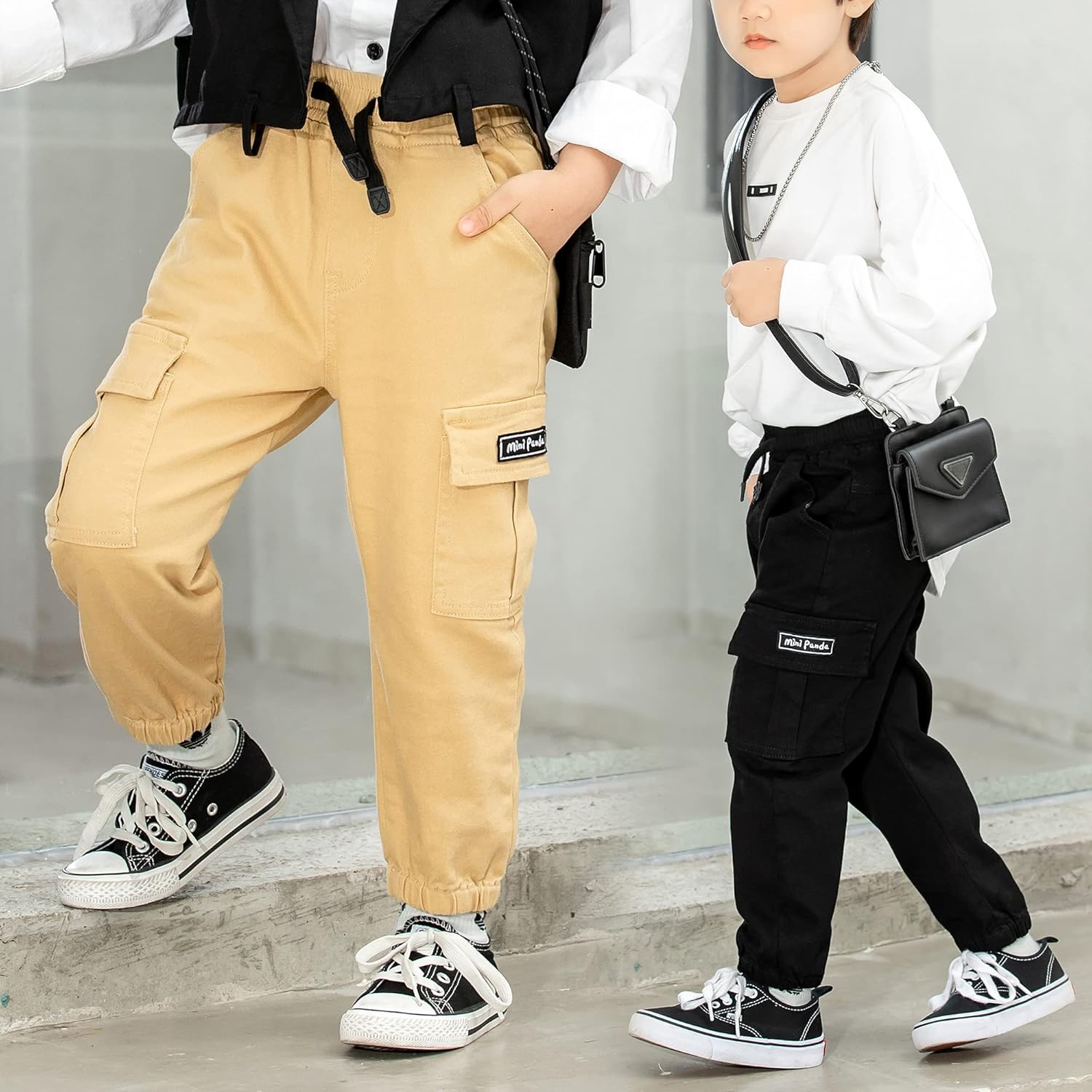 Mini Panda 2-Pack Toddler Pants for Boys