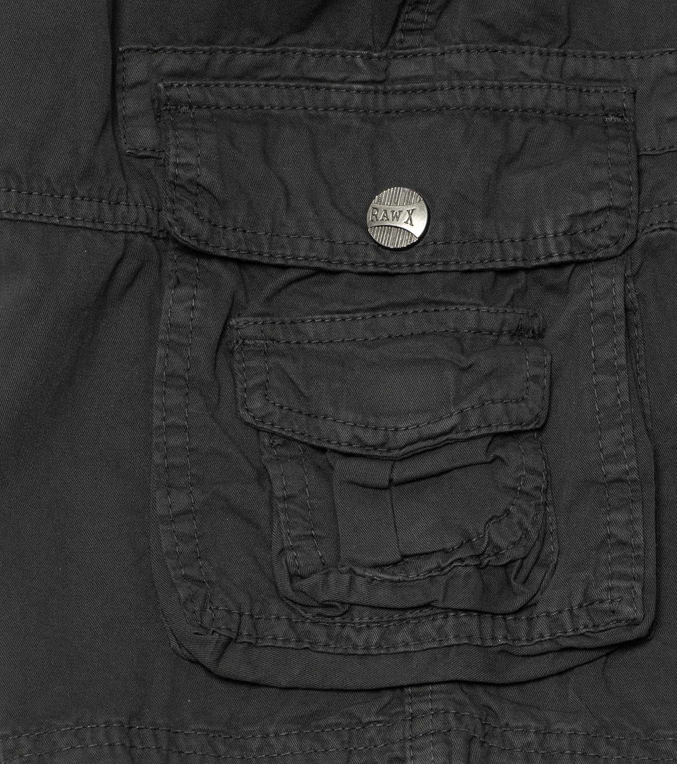 Raw X Boys 100 Cotton Cargo Shorts