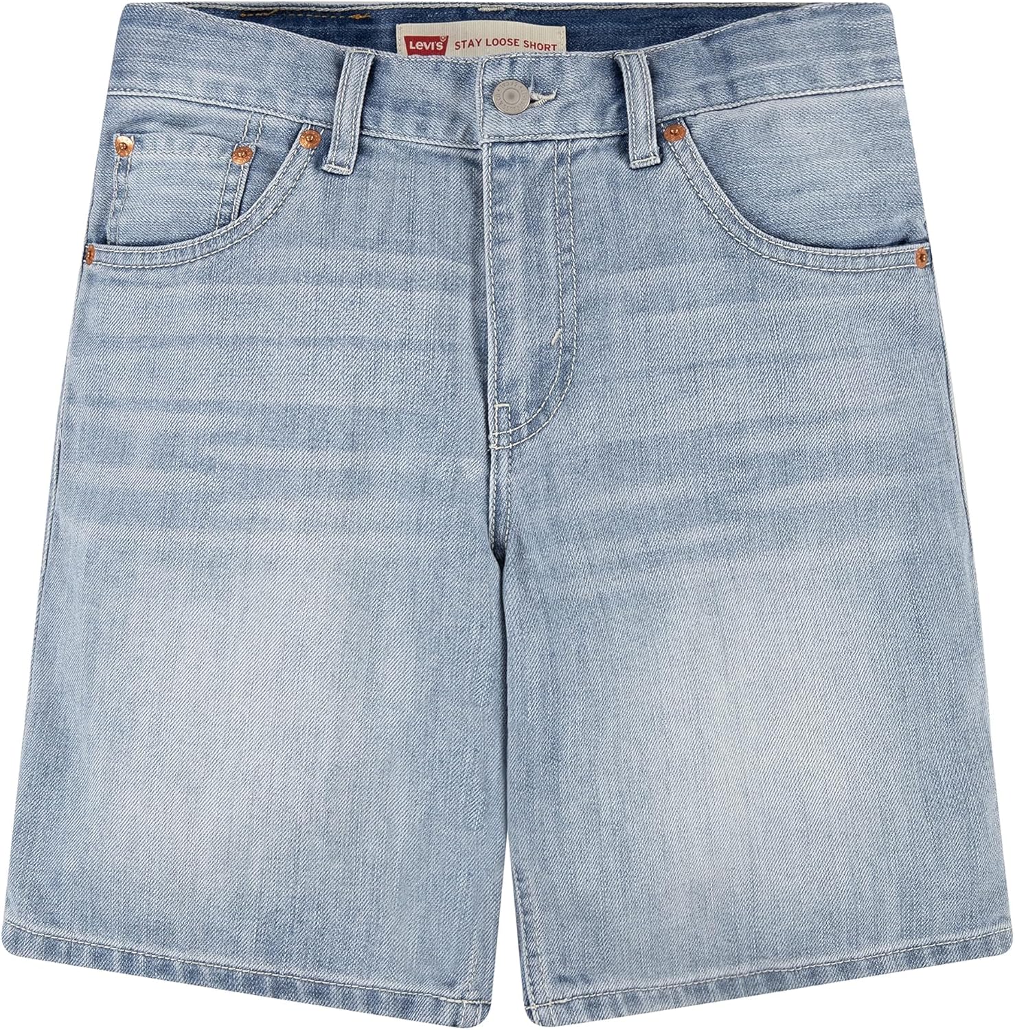 Levis Boys Loose Fit Denim Shorts Big Kids