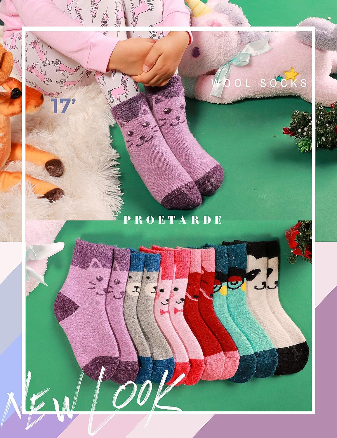 Thick Thermal Socks for Kids Keep Feet Comfy This Winter