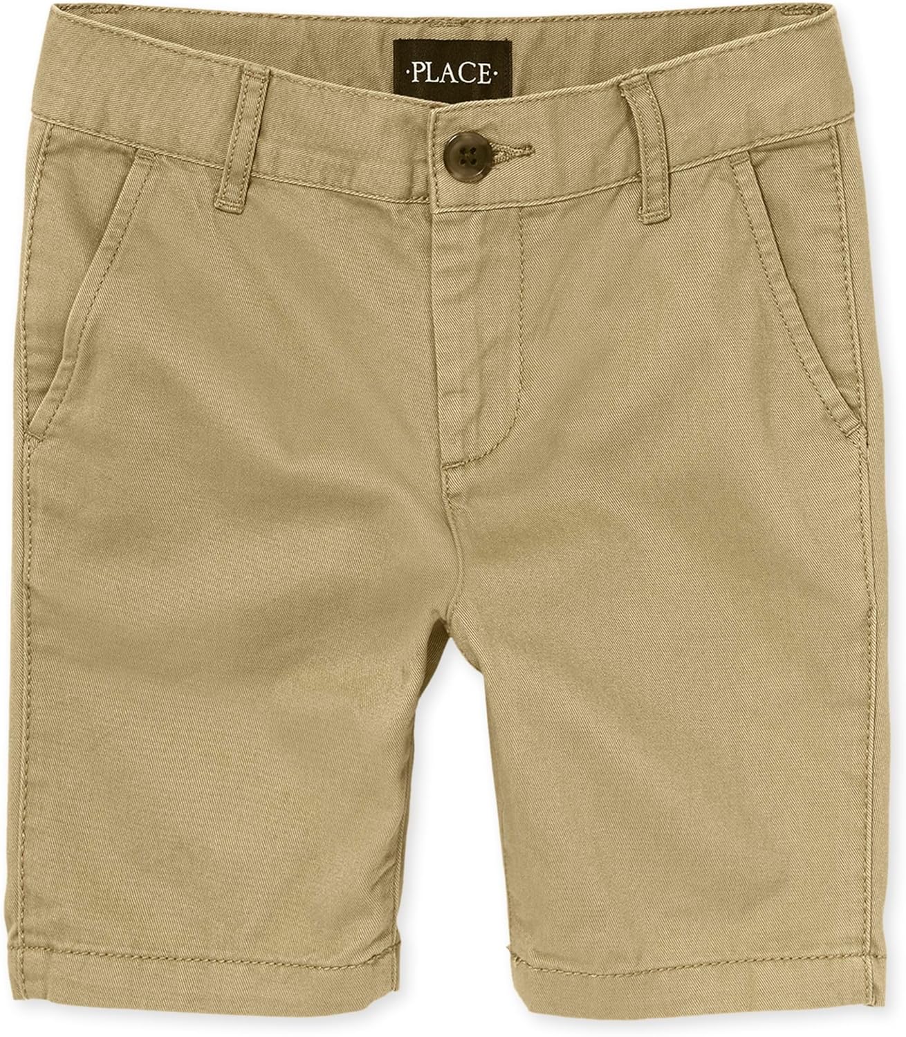 The Childrens Place Boys Stretch Chino Shorts Flax 8 Flax Creations