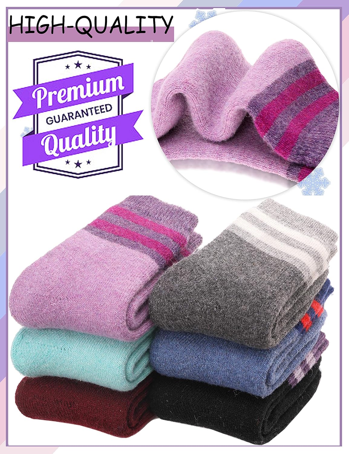 ProEtrade Thick Thermal Warm Socks for Kids