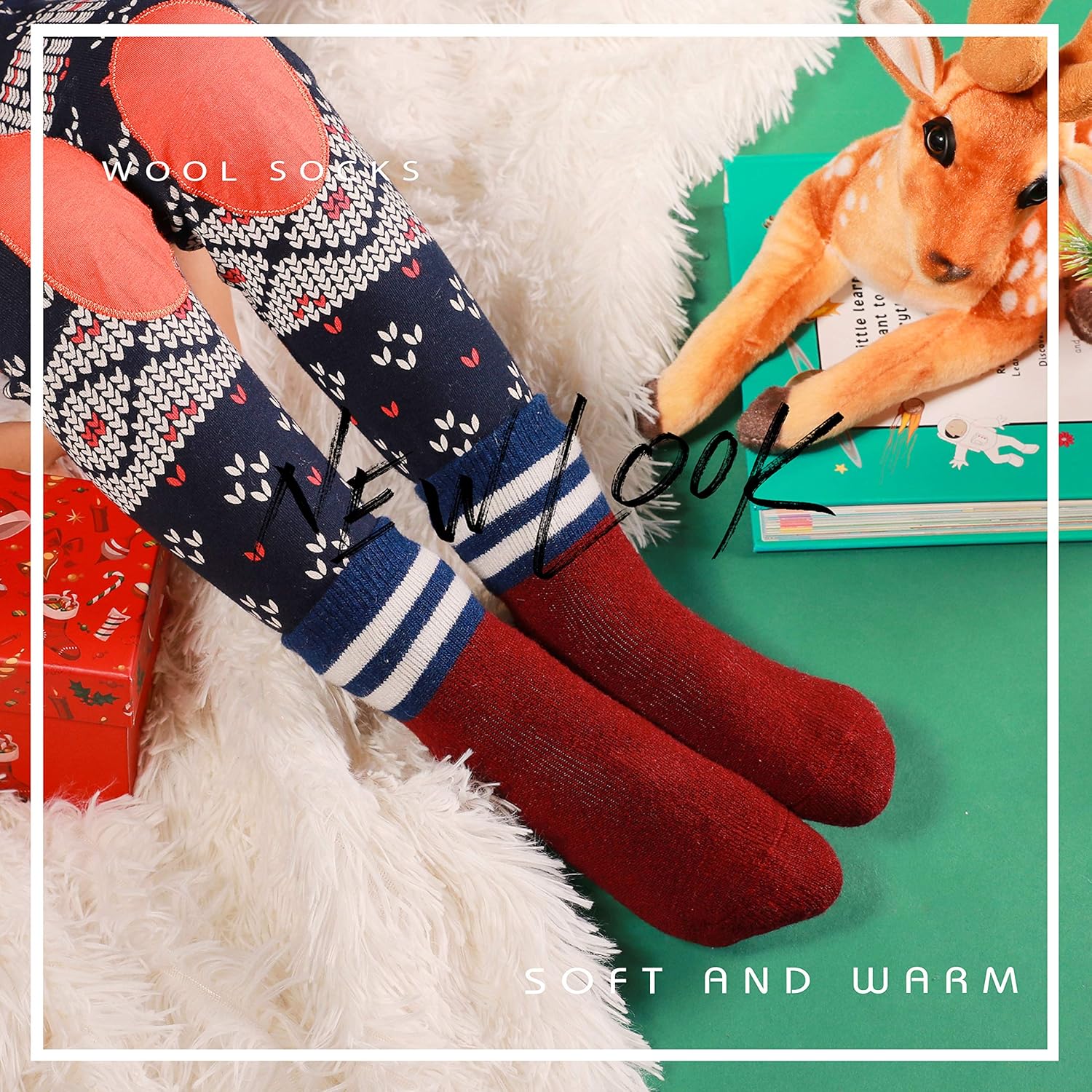 ProEtrade Thick Thermal Warm Socks for Kids