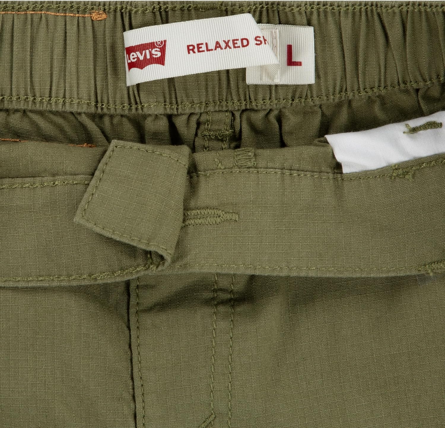 Levis Boys Pull-On Cargo Shorts - Durable Stylish for Comfort