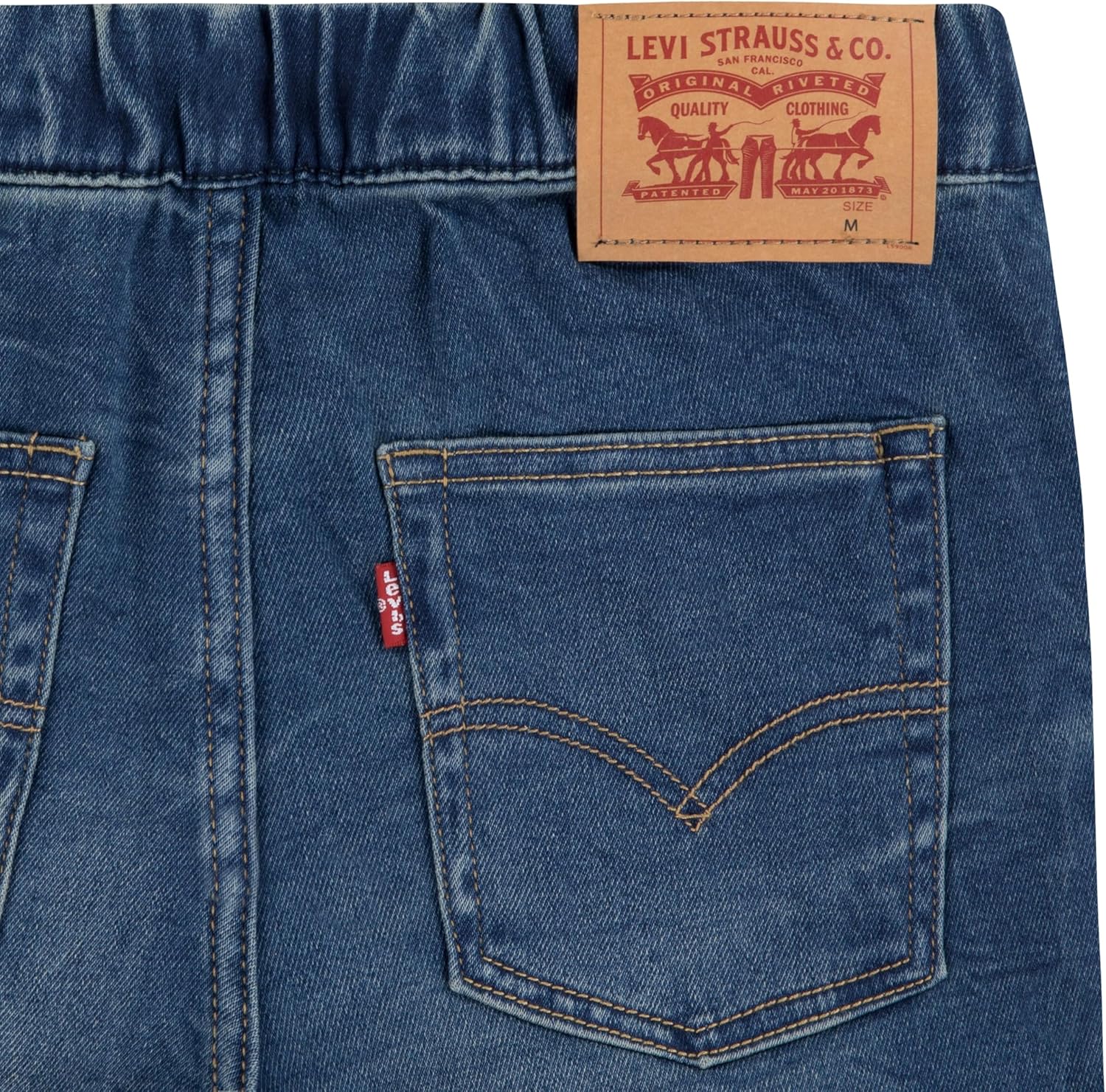 Levis Boys Skinny Fit Pull-On Shorts exchange size