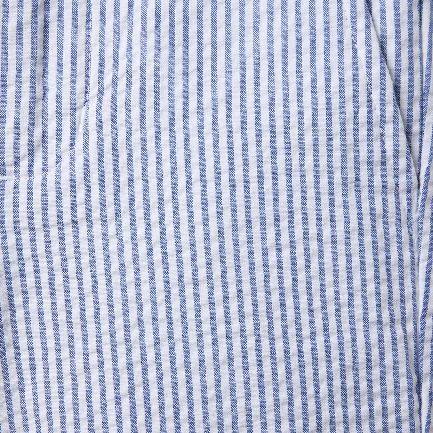 Janie and Jack Boys Seersucker Flat Front Shorts